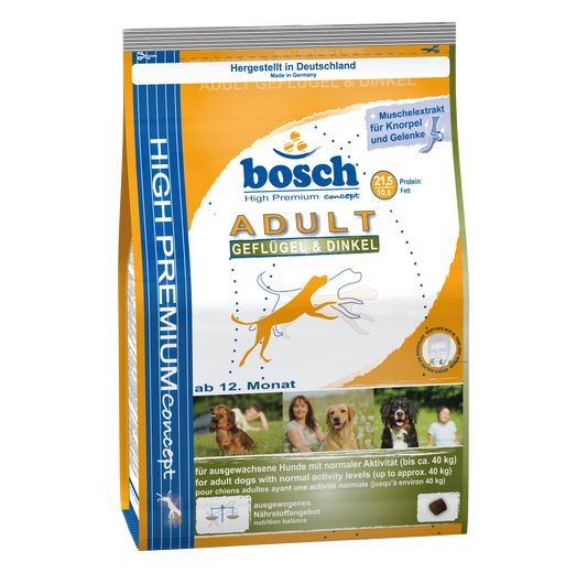 Bosch High Premium - Adult Poultry & Spelt