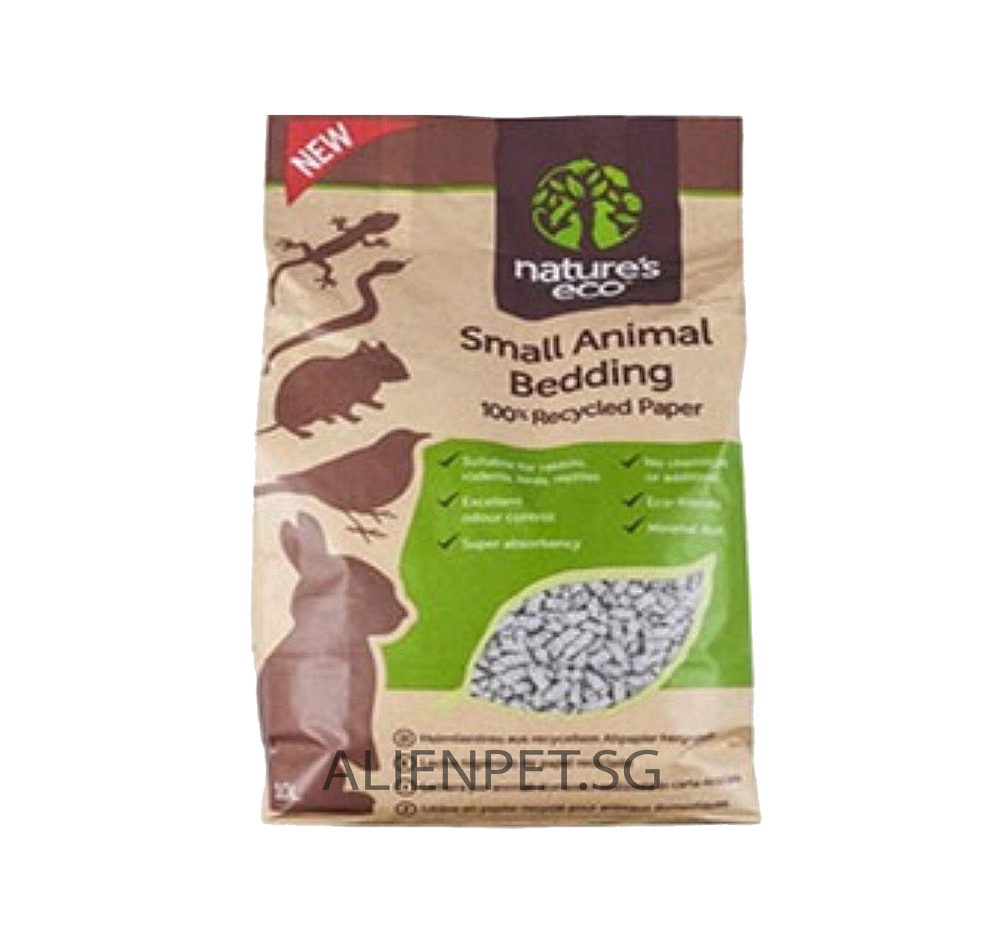 Nature’s Eco Small Animal Bedding 30L