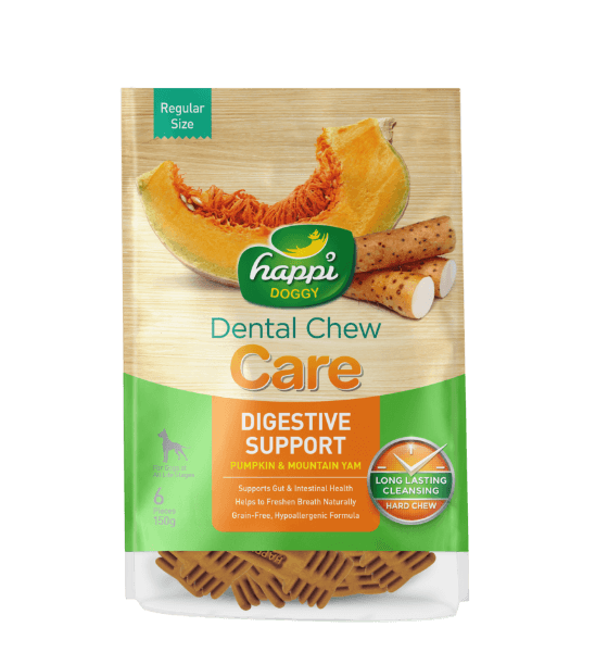 Happi Doggy Dental Chew Care - Digestive Support