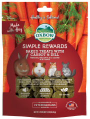 Oxbow Baked Treats with Carrot and Dill