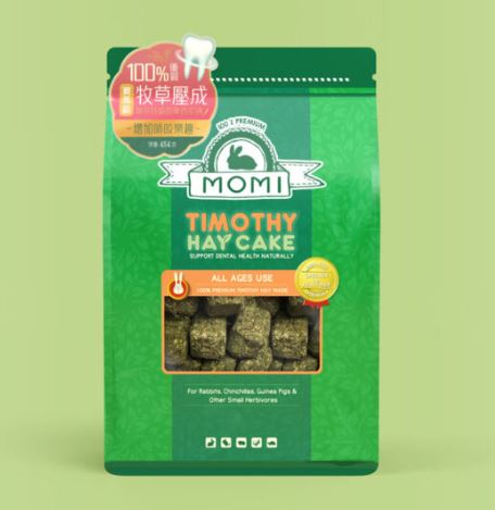 Momi Timothy Hay Cake (no box) - Near Expiry