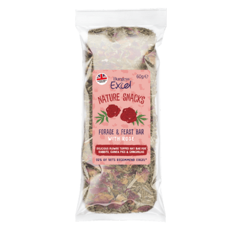 Burgess Excel Forage and Feast Hay Bar Rose