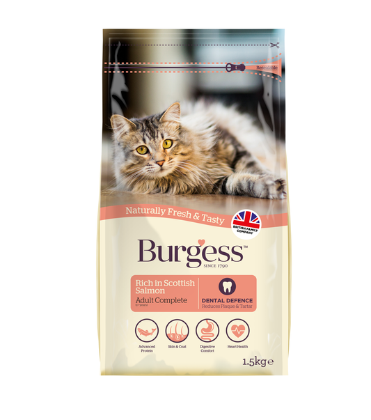 Burgess Adult Cat Scottish Salmon