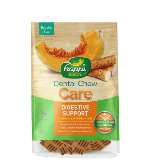 Happi Doggy Dental Chew Care - Digestive Support