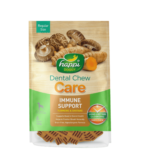 Happi Doggy Dental Chew Care - Immune Support