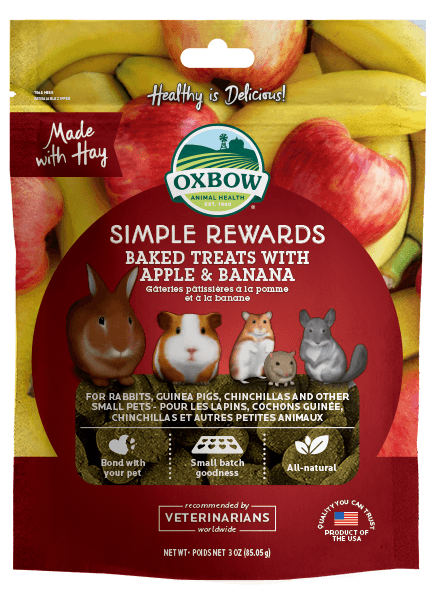 Oxbow Baked Treats with Apple & Banana