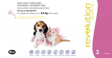 Revolution for Puppies and Kittens: under 2.5 kg ( No Alien$)