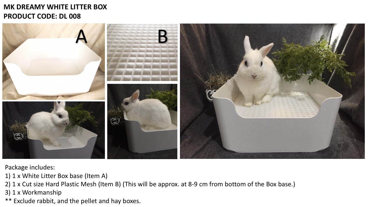 MK MONA LITTERBOX DL008 For Rabbit