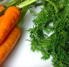 Carrot with Tops