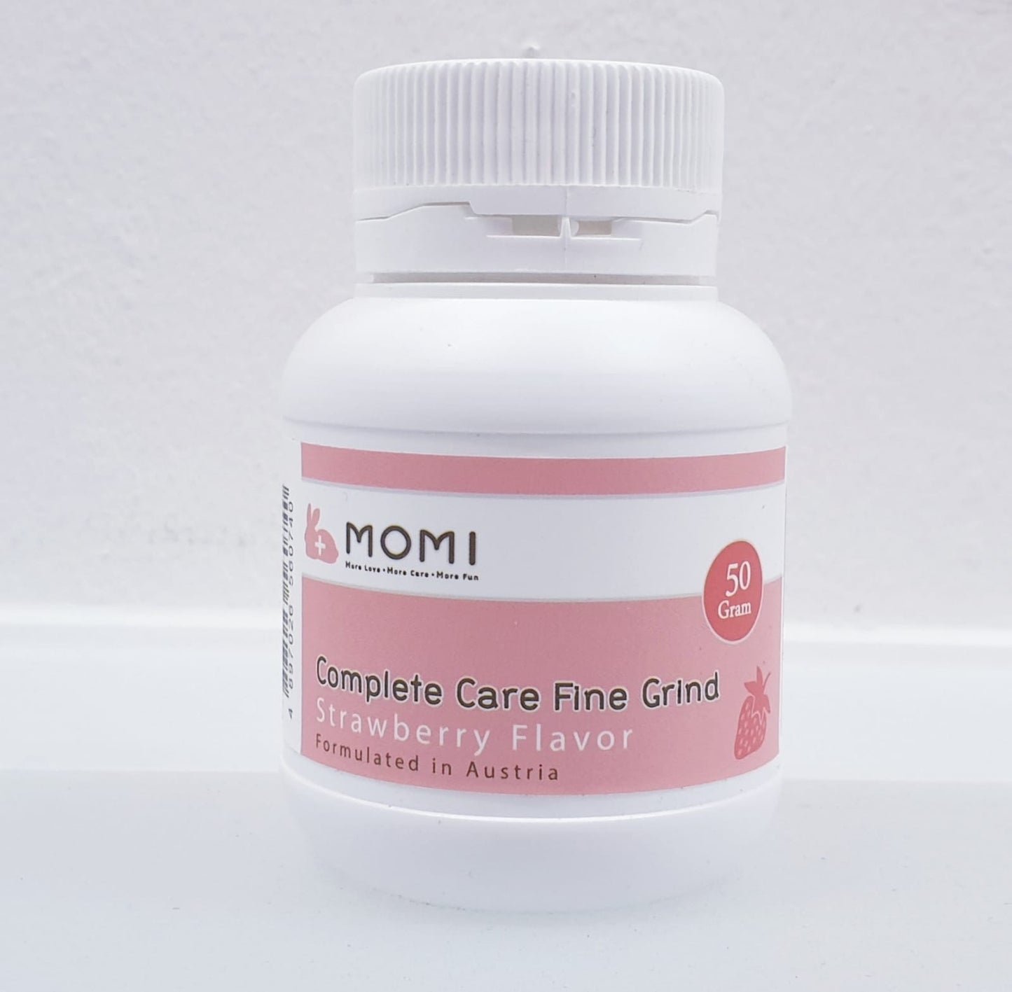 Momi Complete Care Fine Grind - Strawberry Flavor
